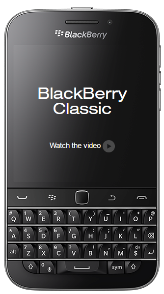 Beautifule Blackberry Classic Smartphone