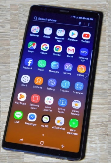 samsung note 3 android 9